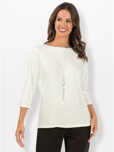 Рубашка с рукавами 3/4 цвета экрю WITT WEIDEN