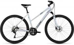 Кроссовый велосипед Cube Nature Pro - 28 дюймов - Damen Sport - 2023, цвет Weiß|frostwhite´n´grey