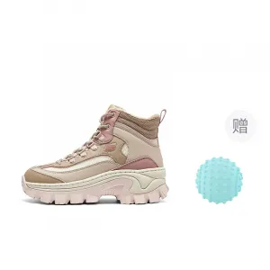 Стрит хай-топ повседневные туфли women's taupe Skechers, Taupe+Giveaway (Massage Ball)
