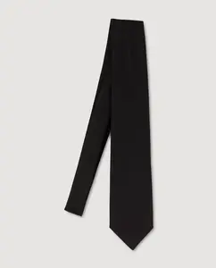 Галстук мужской шелковый жаккардовый Sandro, черный