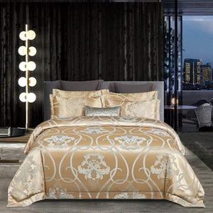 3FLQOOPP Комплект постельного белья сатиновый шелковистый золотисто-серый Color 11