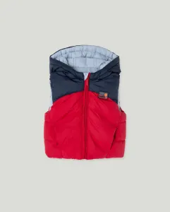 Детский утепленный реверсивный жилет для мальчика Baby El Corte Inglés, красный