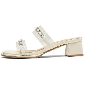 Тихие противоскользящие шлепанцы для женщин BASTO, бежевый