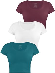 Футболка Janice Nantes, цвет petrol/weiß/burgund
