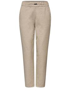 Брюки из меланжевого цвета с пескоструйной обработкой. Street One