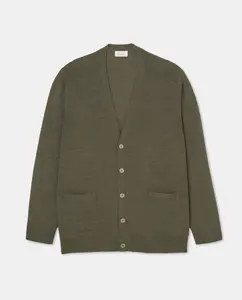 Кардиган на пуговицах, мужской, большие размеры Emidio Tucci, цвет Kaki