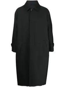 Однобортное пальто VALENTINO GARAVANI, черный