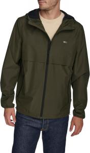 Мужская куртка-дождевик с капюшоном и ветровка Levi's, Olive
