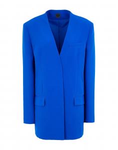 Блейзер Lapelless Blazer 8 By Yoox, ярко-синий
