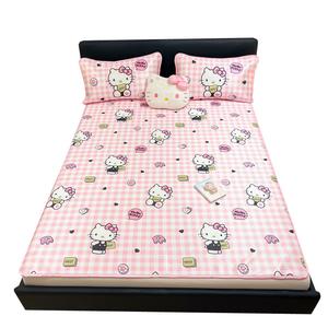 Покрывало Washable Folding Dormitory Home Summer Naked Sleeping Air Conditioner Mat Sanrio, розовый