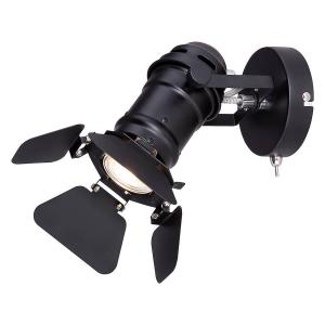 Настенный светильник Globo Lighting Egon I, железо - 1-световое - черное