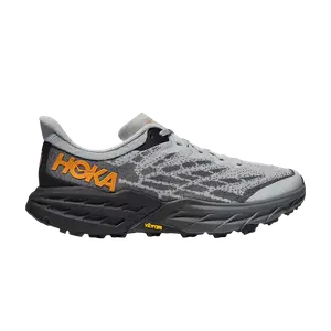 Кроссовки HOKA Speedgoat 5 Wide 'Harbor Mist Black', серый