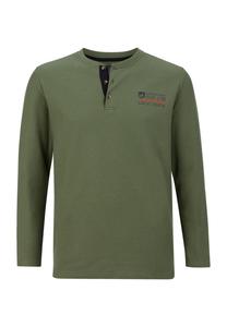 Рубашка с длинным рукавом IVOR JAN VANDERSTORM, цвет Oliv