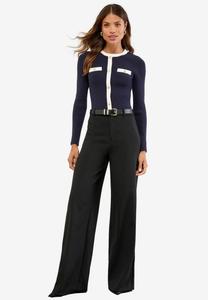 Джемпер Lipsy TIPPED MOCK LONG SLEEVE , Navy/Blue