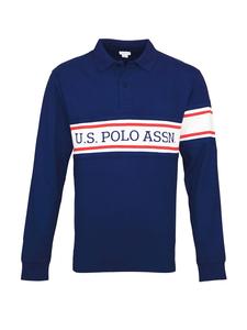 Рубашка-поло U.S. Polo Assn., темно-синий