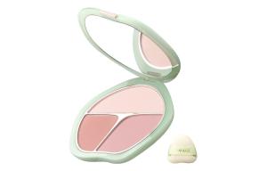 TIMAGE Палетка для контуринга и коррекции тона кожи contested green flow jade tricolor blush