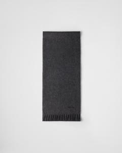 Кашемировый шарф Prada, серый