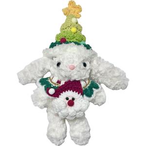 Плюшевая кукла с висячими ушками кролик 25 см высотой ROUERXIONG