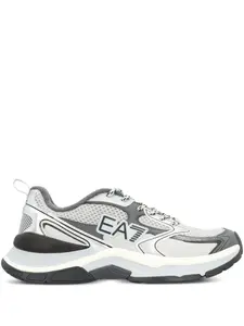 Кроссовки Predator с эффектом металлик Ea7 Emporio Armani, серый