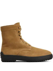 Ботинки в стиле милитари Tod'S, коричневый