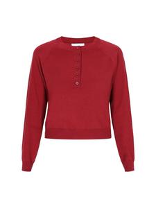 Женский свитер бордового цвета usha BLUE LABEL