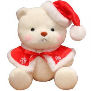 Милые рождественские шарнирные медведи плюшевые куклы высота 30см Mise