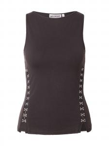 WEEKDAY Топ в черном цвете