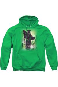 Batman Catwoman #63 Cover Adult Pull Over Hoodie / Толстовка с капюшоном Gildan, цвет kelly green