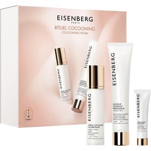 Маска для лица EISENBERG Coffret Cocooning, Créme Ultra Riche Nourrissante 50 ml + Masque Fondant Réparateur 75 ml + Sérum Calmant Ressourçant 7,5 ml / 1 Stk.