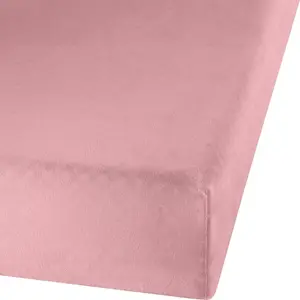 Простыня на резинке Erlangen" old rose 140x200 cm - 150x200 cm" Erwin Müller