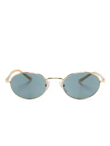 Солнцезащитные очки в овальной оправе Persol, желтый