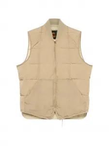 Стеганый жилет на молнии Fortela, бежевый