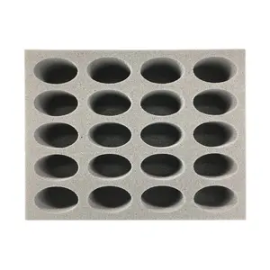 2-дюймовый поднос для войск — Гончие плоти Хаоса, Battle Foam - Games Workshop - Warhammer 40,000 - Chaos Space Marines