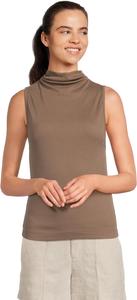 Женская майка Chiara с драпированным вырезом Michael Stars, Cobblestone