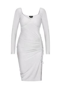 Faina Платье 'Festive' в серебристом цвете