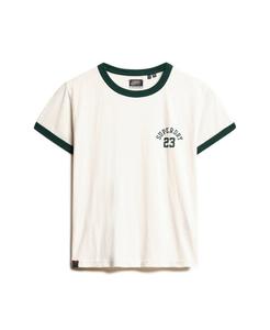 Рубашка Superdry, кремовый