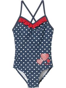 Купальник UV-Schutz Badeanzug Herzchen Playshoes, синий