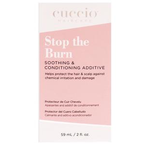 Кондиционер Stop The Burn от Cuccio Haircare для мужчин и женщин - 57 г (2 унции), прозрачный