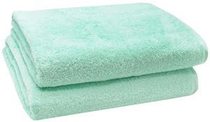 Банное полотенце набор из 2 шт  Zollner, зеленый