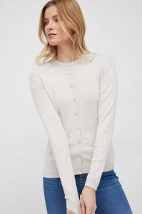 Хлопковый кардиган United Colors of Benetton, бежевый