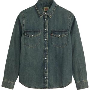 Рубашка с карманом на пуговицах Levis, темный синий