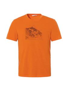 Vaude Футболка Tekoa T-Shirt III оранжевого цвета