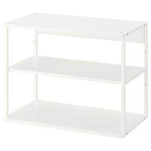 Стеллаж открытого типа, белый, 80x40x60 см. IKEA Platsa