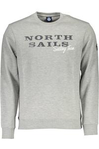 Толстовка мужская North Sails, серый / черный / белый