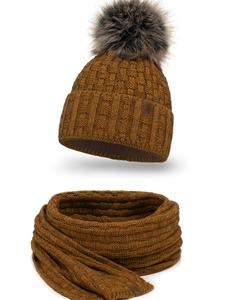 Шапка Vivisence 7015 Set, темно-желтый