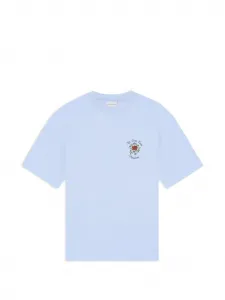 Футболка с принтом Drôle De Monsieur, синий