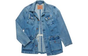Джинсовая куртка унисекс Levi's levi’s, цвет Blue