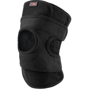 Лининг Наколенники для бега Унисекс, Топ Конфигурация Профессиональные Улучшенные Компрессионные 220 Черный и Оранжевый [Рекомендованы при травмах колена] [Четыре пластиковые стальные пластины]