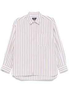 A.P.C. рубашка Stéphanie, белый