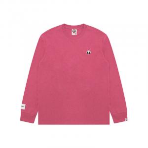 Футболка с длинным рукавом от A Bathing APE Aape, розовый